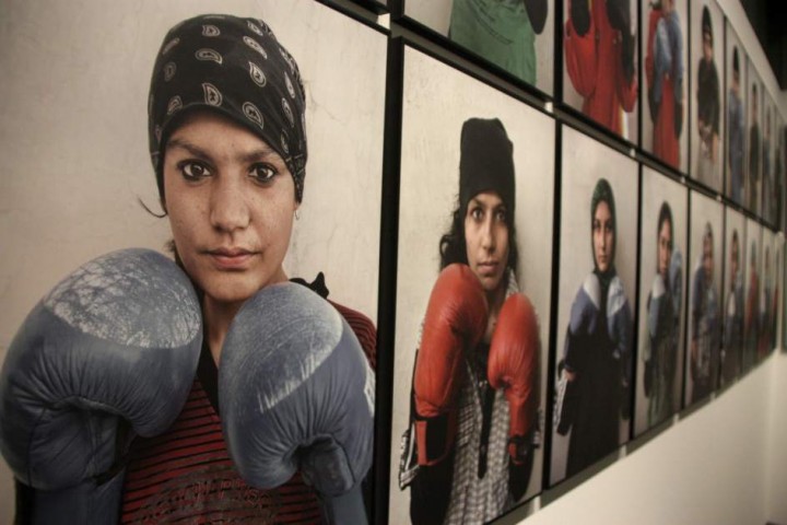 imagen de la exposición Mujeres de Afganistán