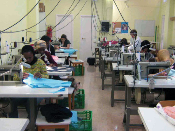 Tramalena, Centro Socio-laboral para Mujeres, organiza cursos en La Madalena y San Pablo