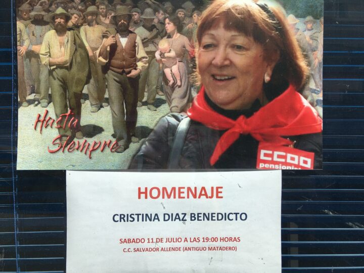 Homenaje Cristina Díaz