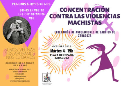 CONCENTRACION CONTRA VIOLENCIAS MACHISTAS OCTUBRE 2022 item-thumbnail