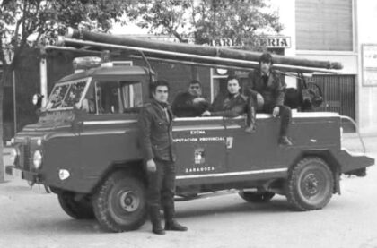 El servicio de bomberos de la DPZ cumple 50 años respondiendo a las emergencias que se producen en los municipios de la provincia.