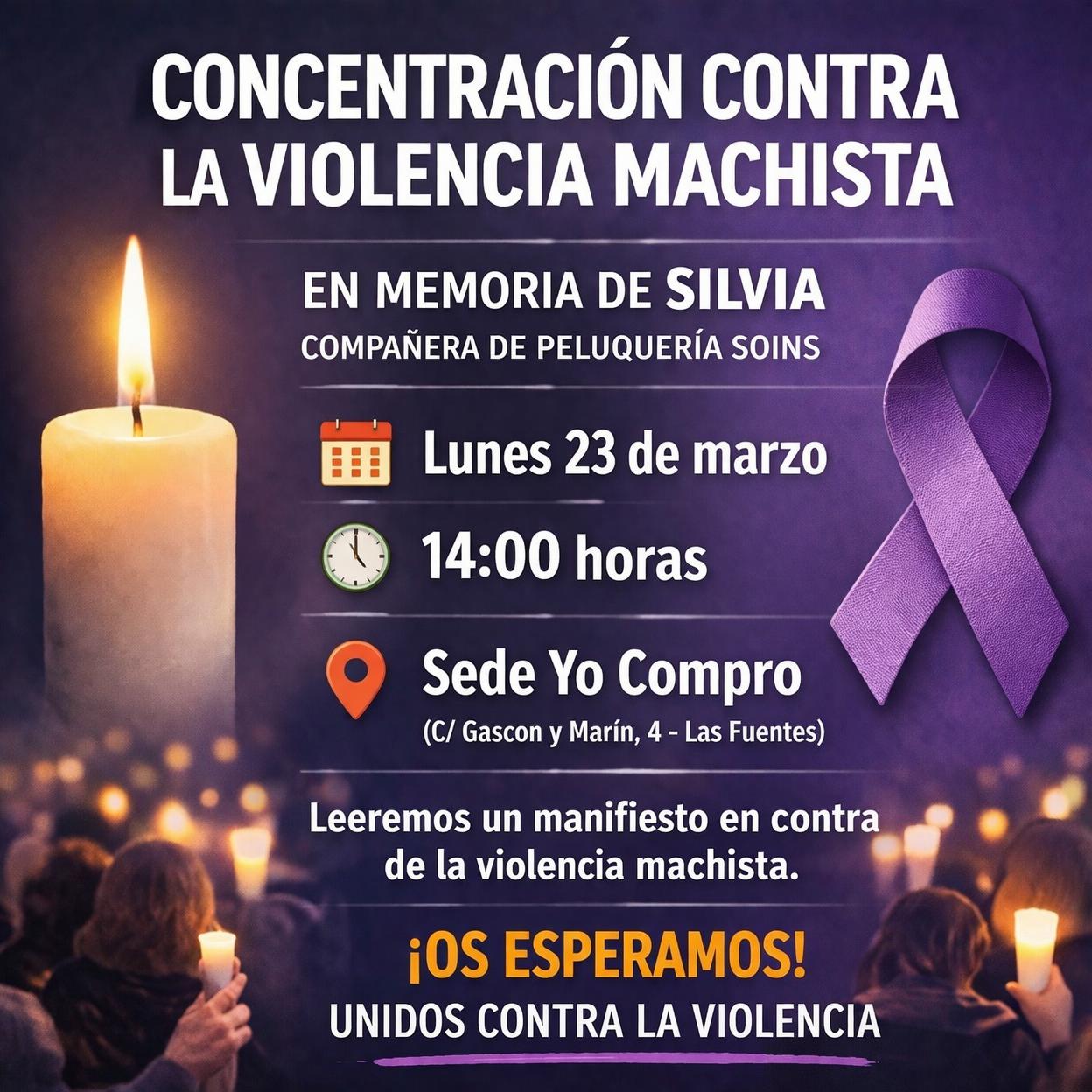 Concentración Crimen Machista